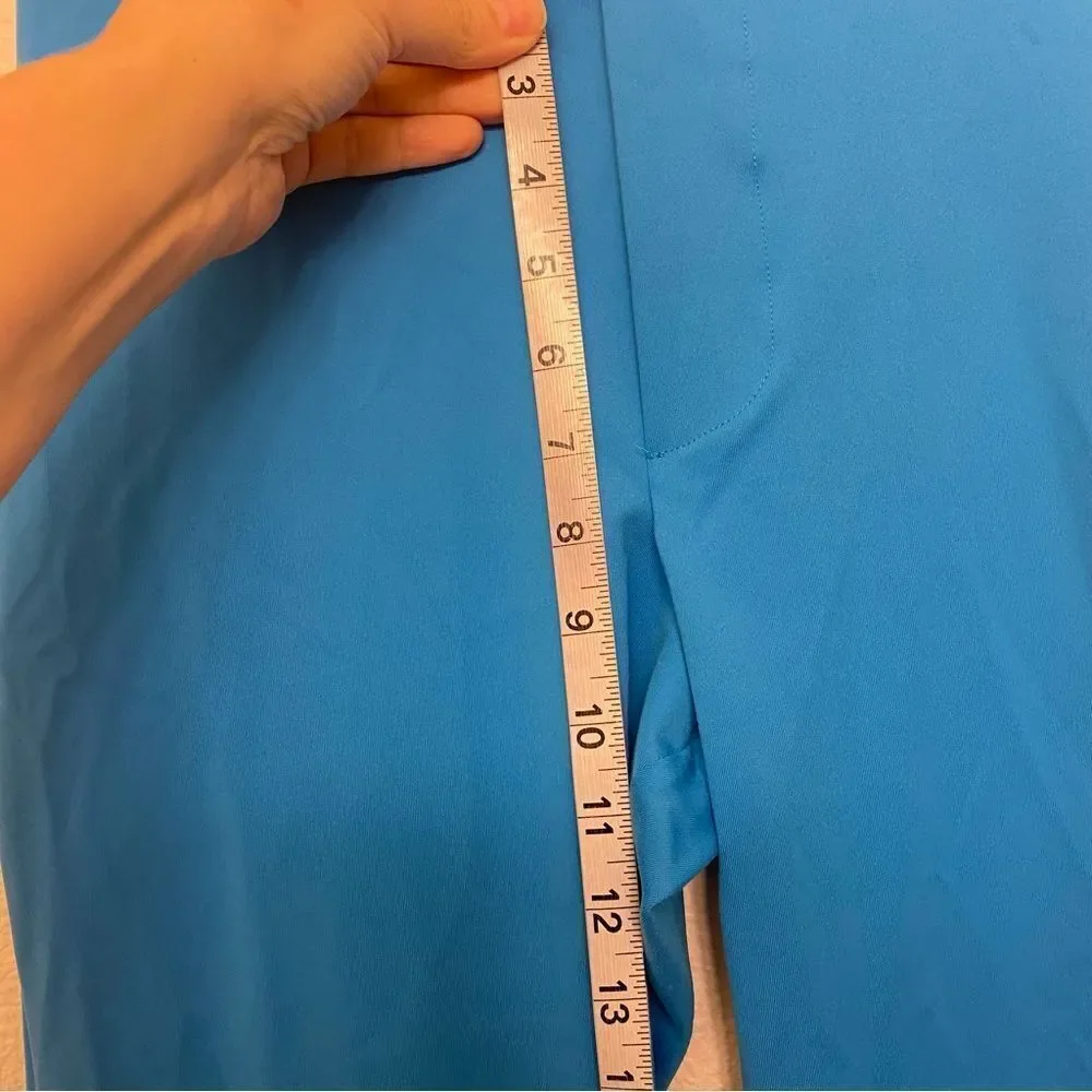 Kelle dance costume aqua blue 2 piece pants NEW SUITS YOU LEOTARD 5349 SA